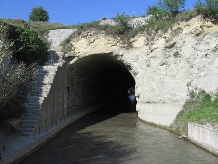 Entrée du tunnel du Malpas