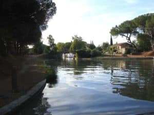 Jonction du Canal du midi et l'Aude